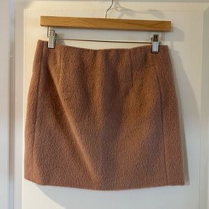 Acne Nude Pink Alpaca Skirt